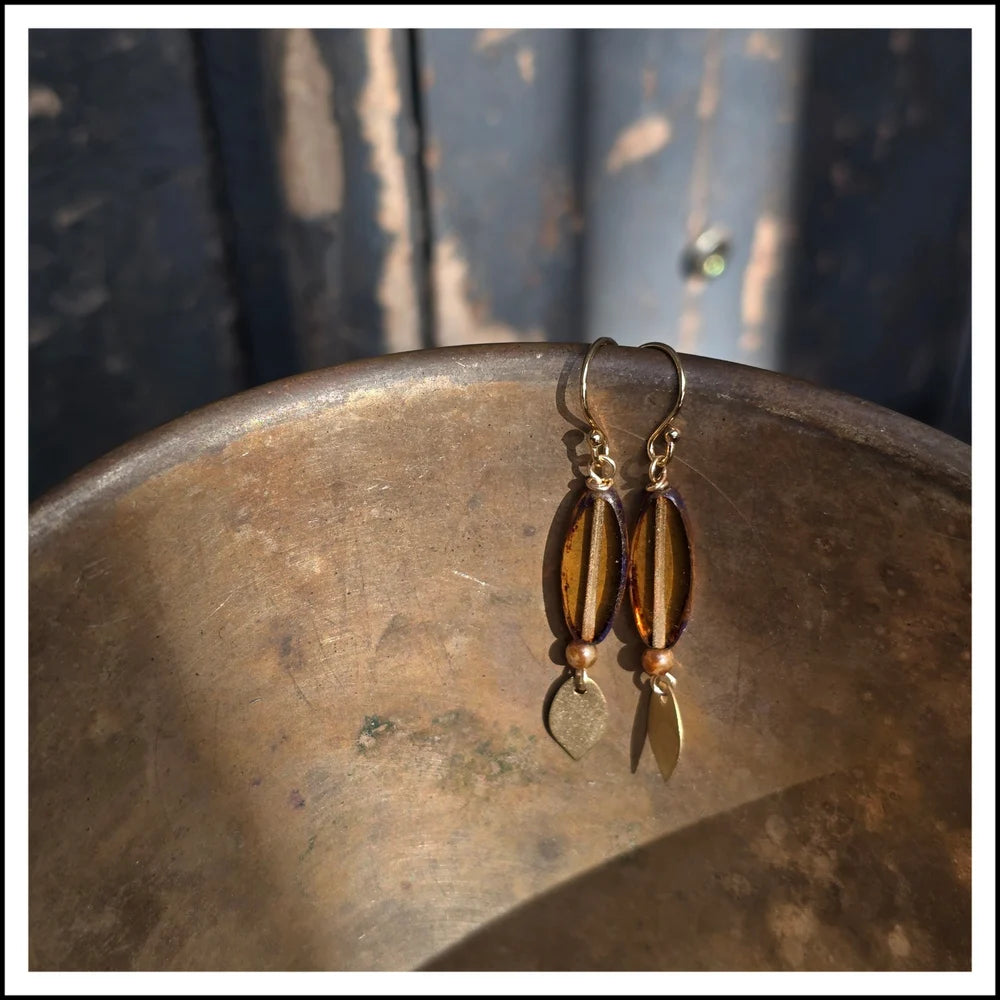 Forest Light Ear Wires
