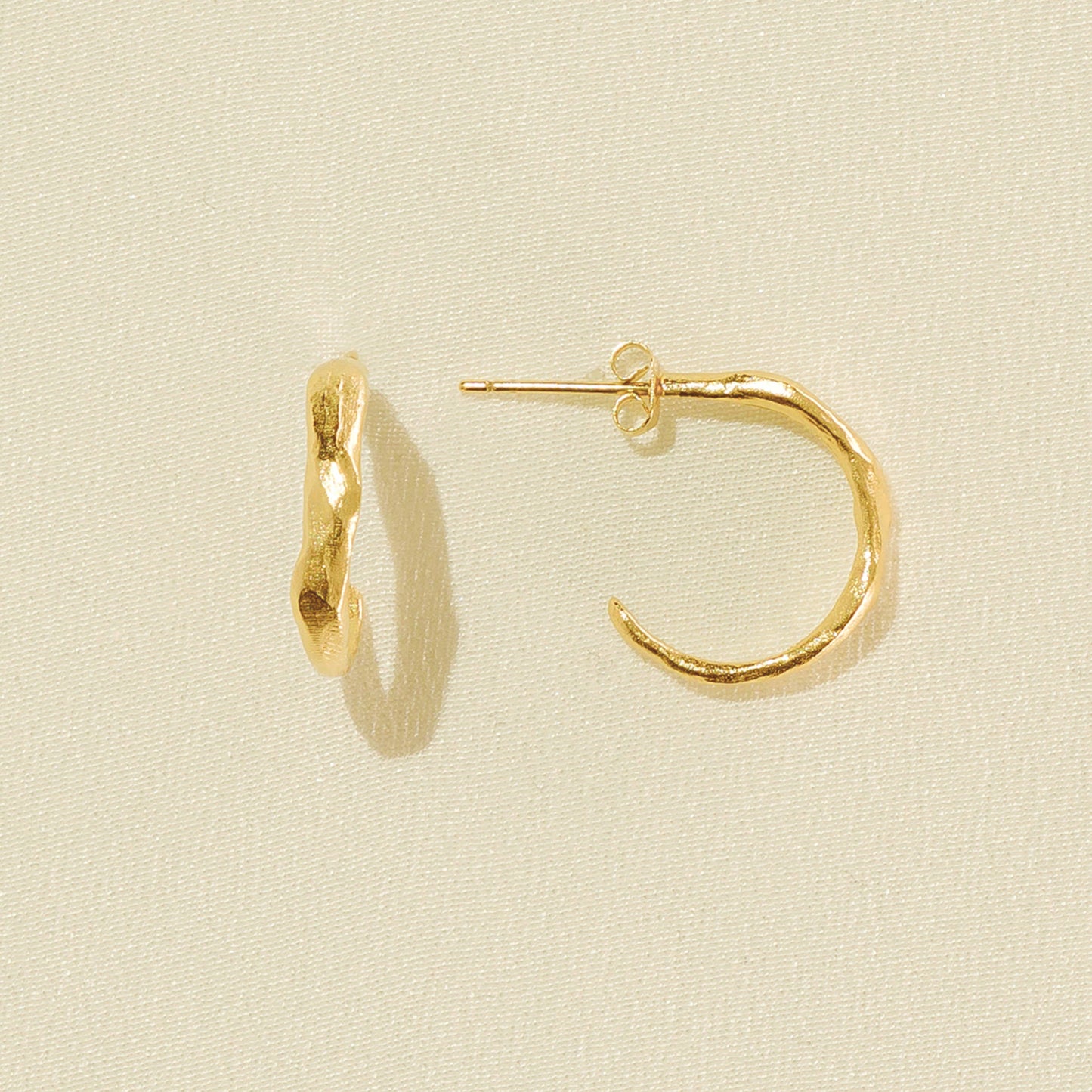 Agapée Zéphir Earrings | Gold Waterproof