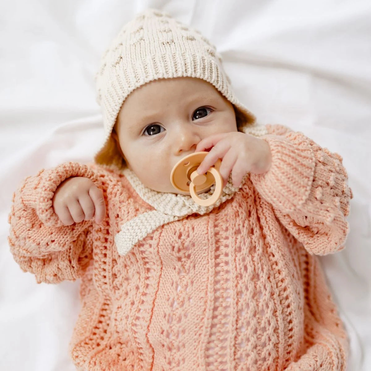 Marshmallow Bonnet Hat