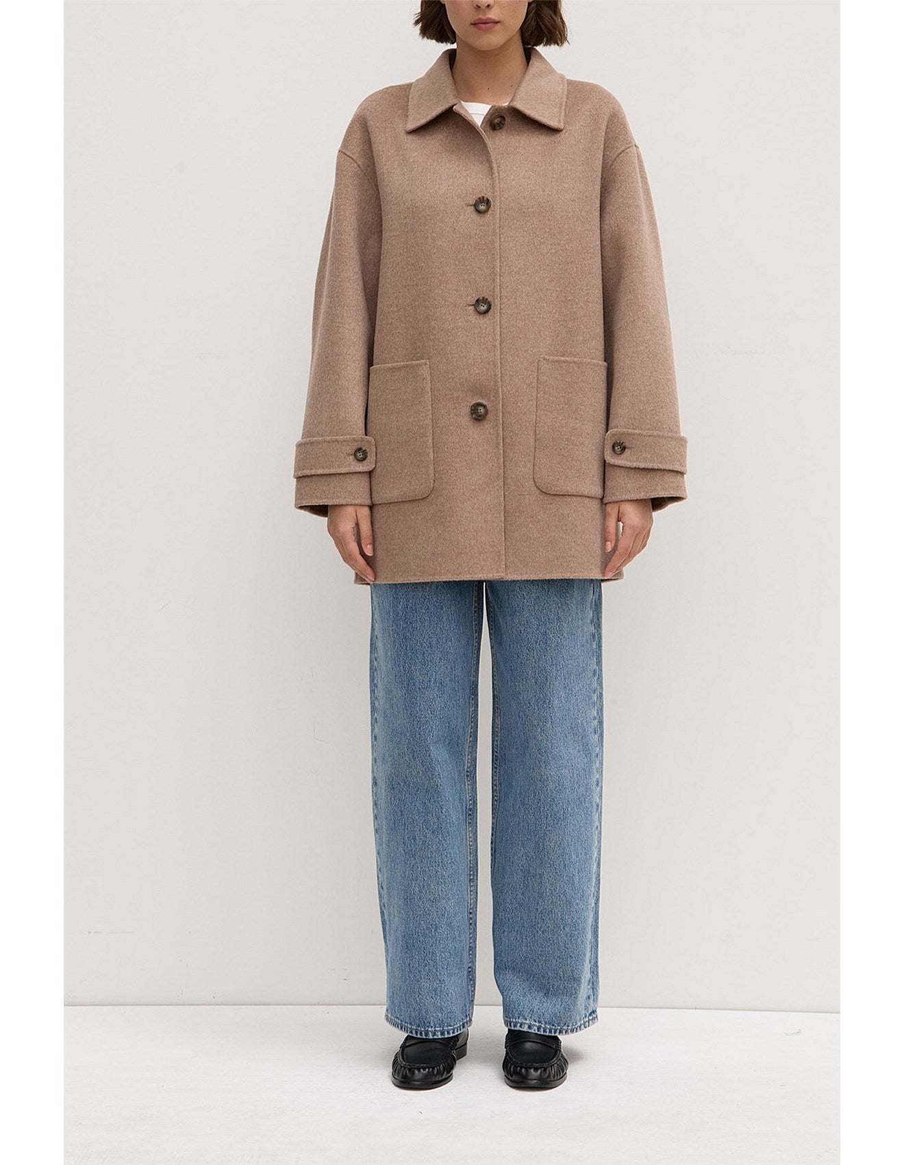 Wool Coat / Pierra - Sable Marle