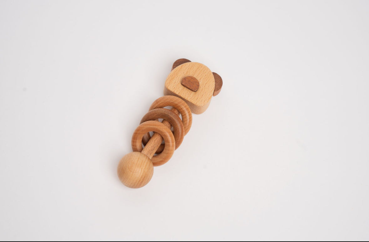 Grizzly Beachwood Rattle