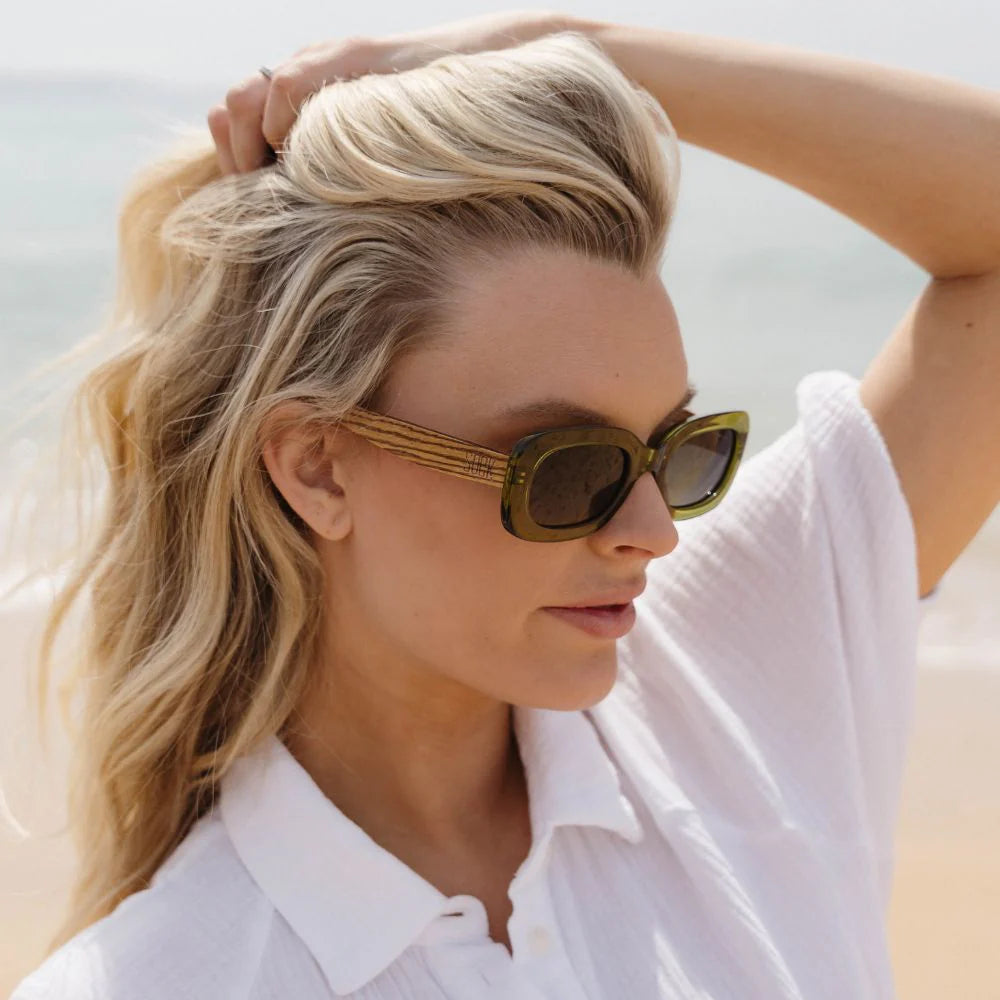 Sunglasses / Vibe - Moss