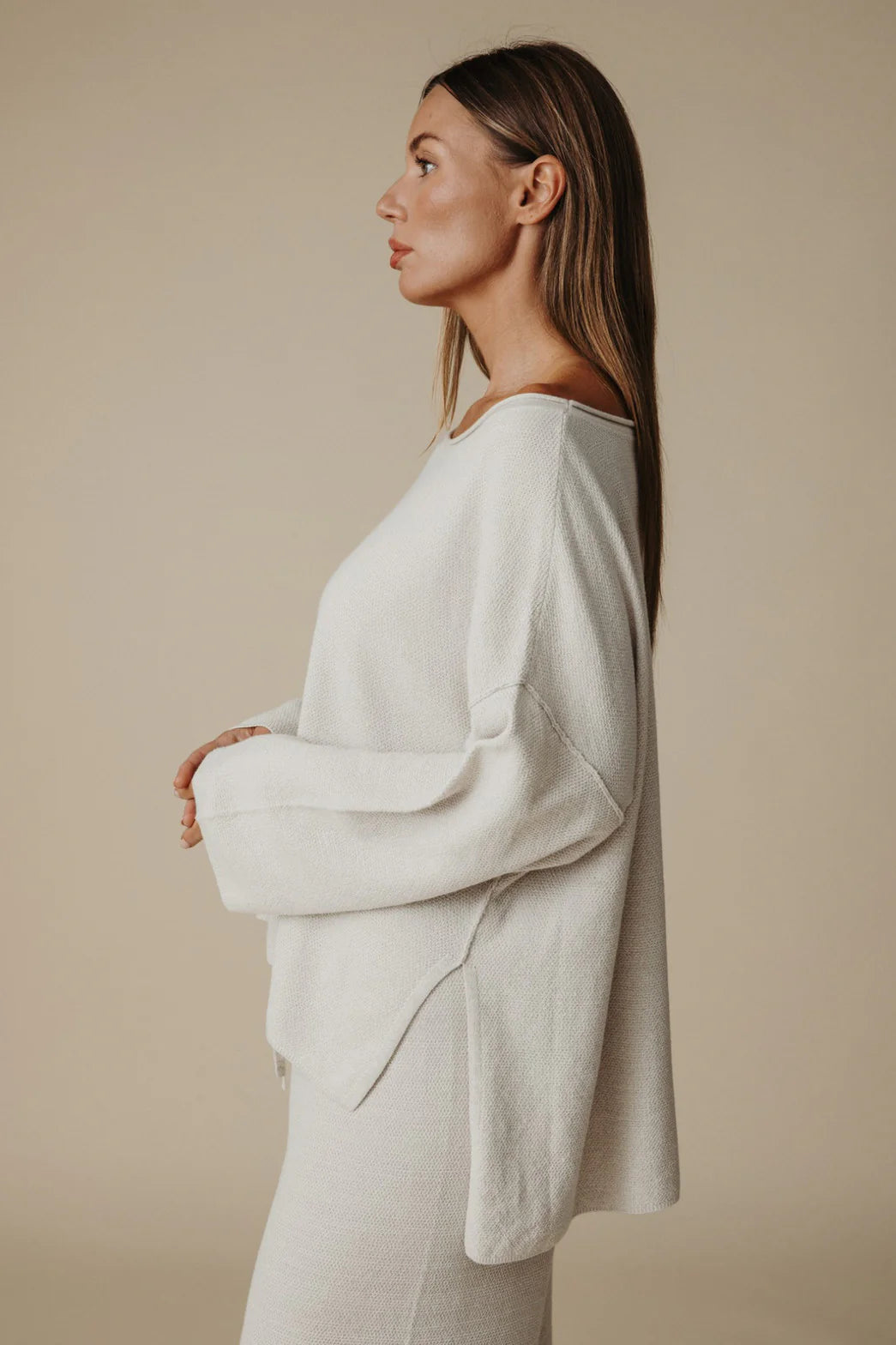 Retreat Cotton Twist / Pullover - Silver + Salt