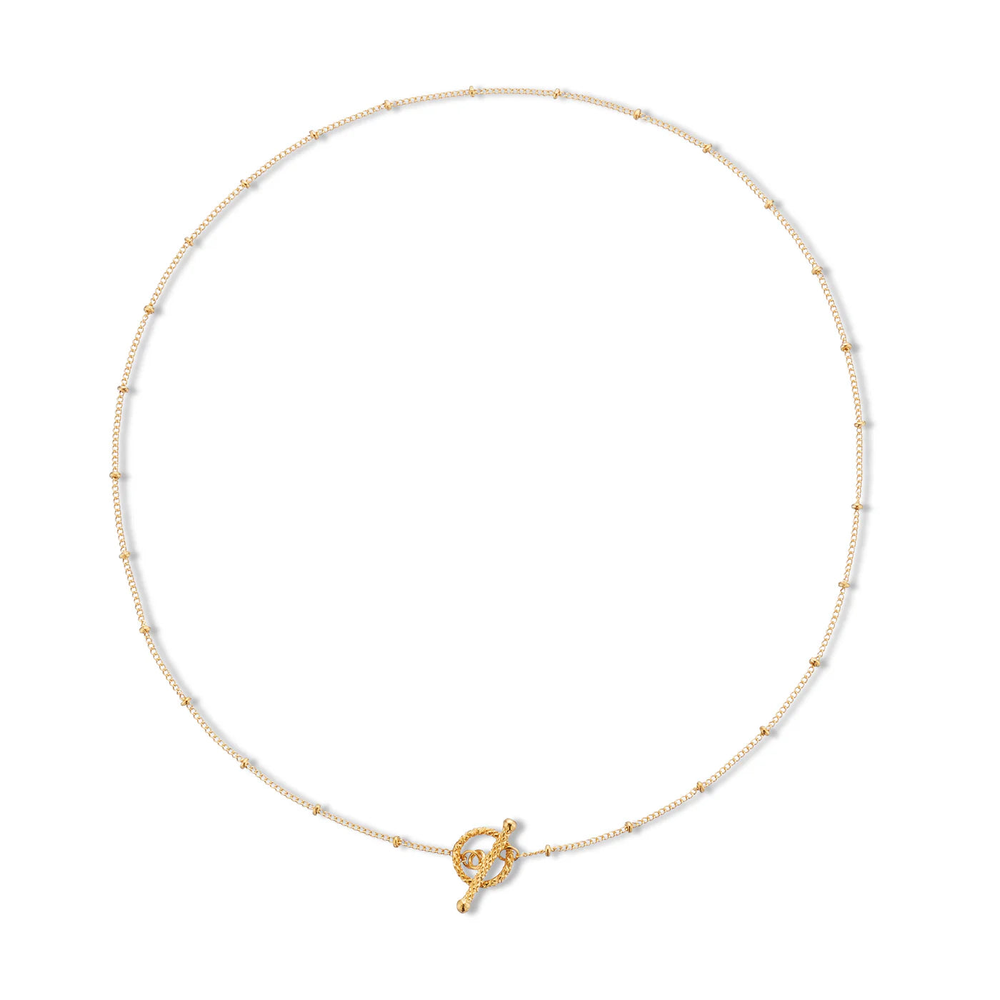Golden Fob Necklace