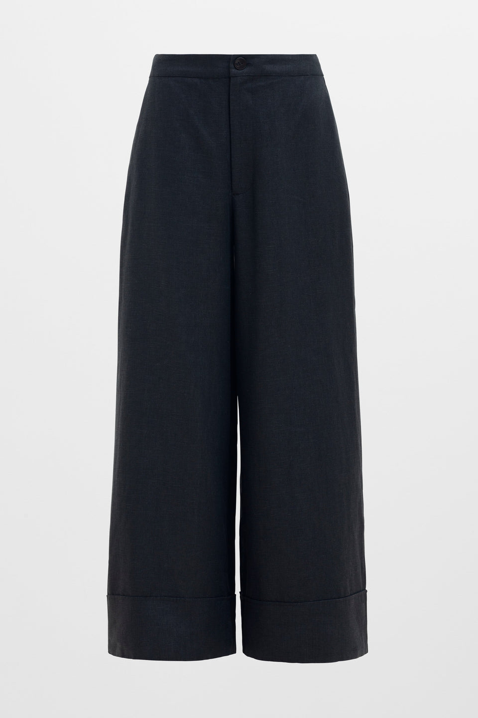 Anneli Linen Pant / Black