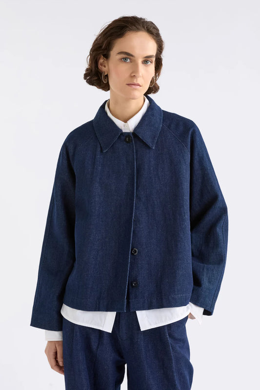 Decla Denim Jacket / Dark Blue Wash