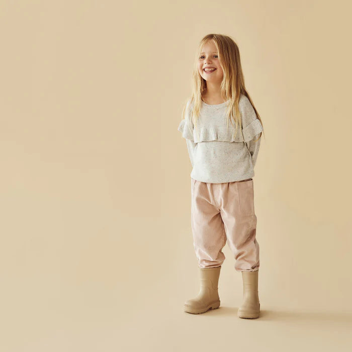 Organic Cord Pant | Rose