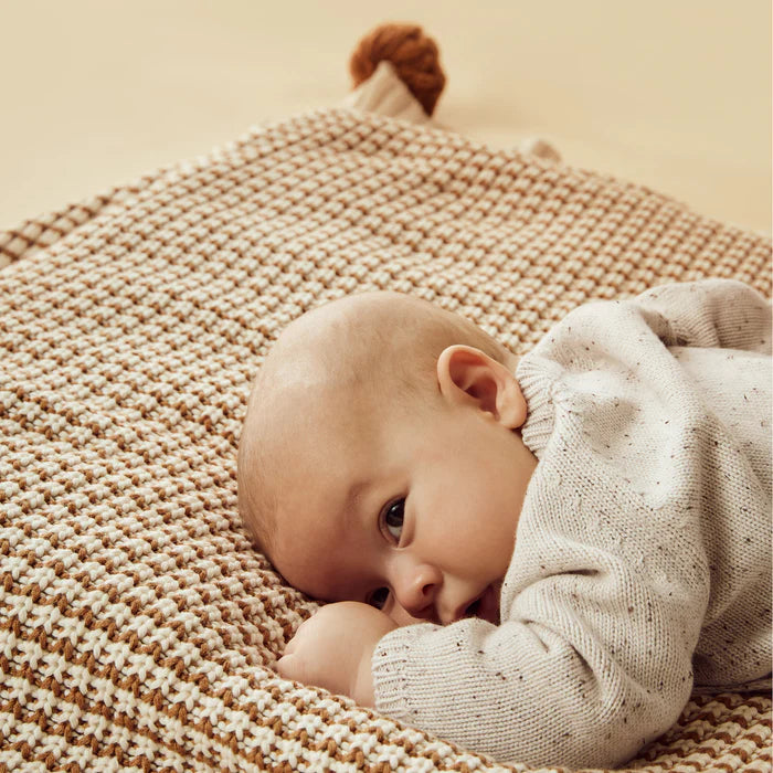 Organic Knitted Jumper | Cookie Cream