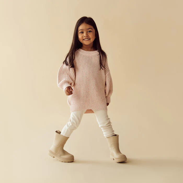 Organic Knitted Jumper | Fairy Floss