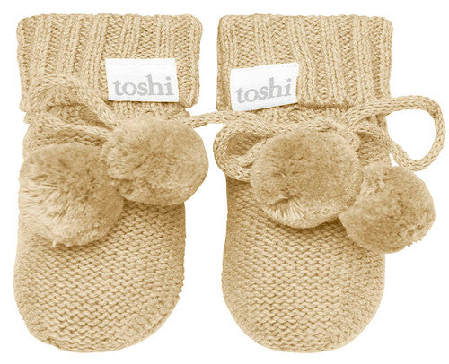 Marley Organic Booties | Driftwood