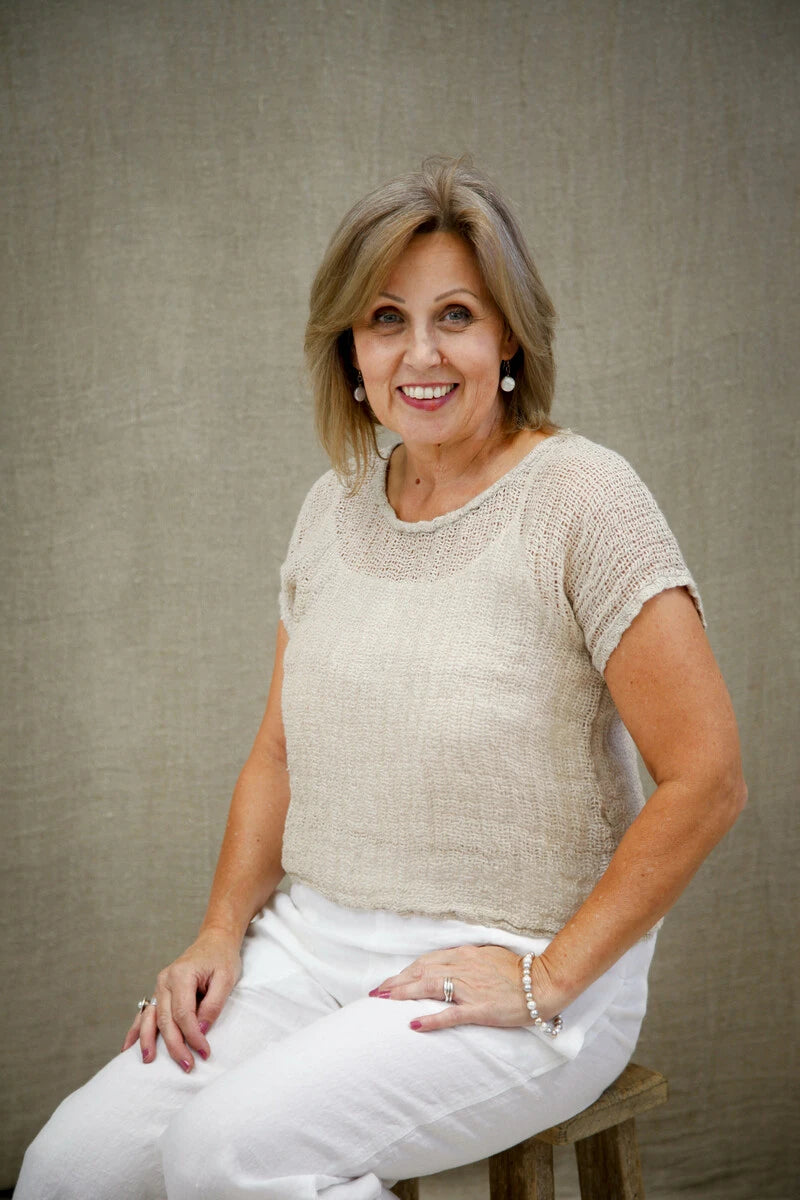 Carina Box Top / Brown