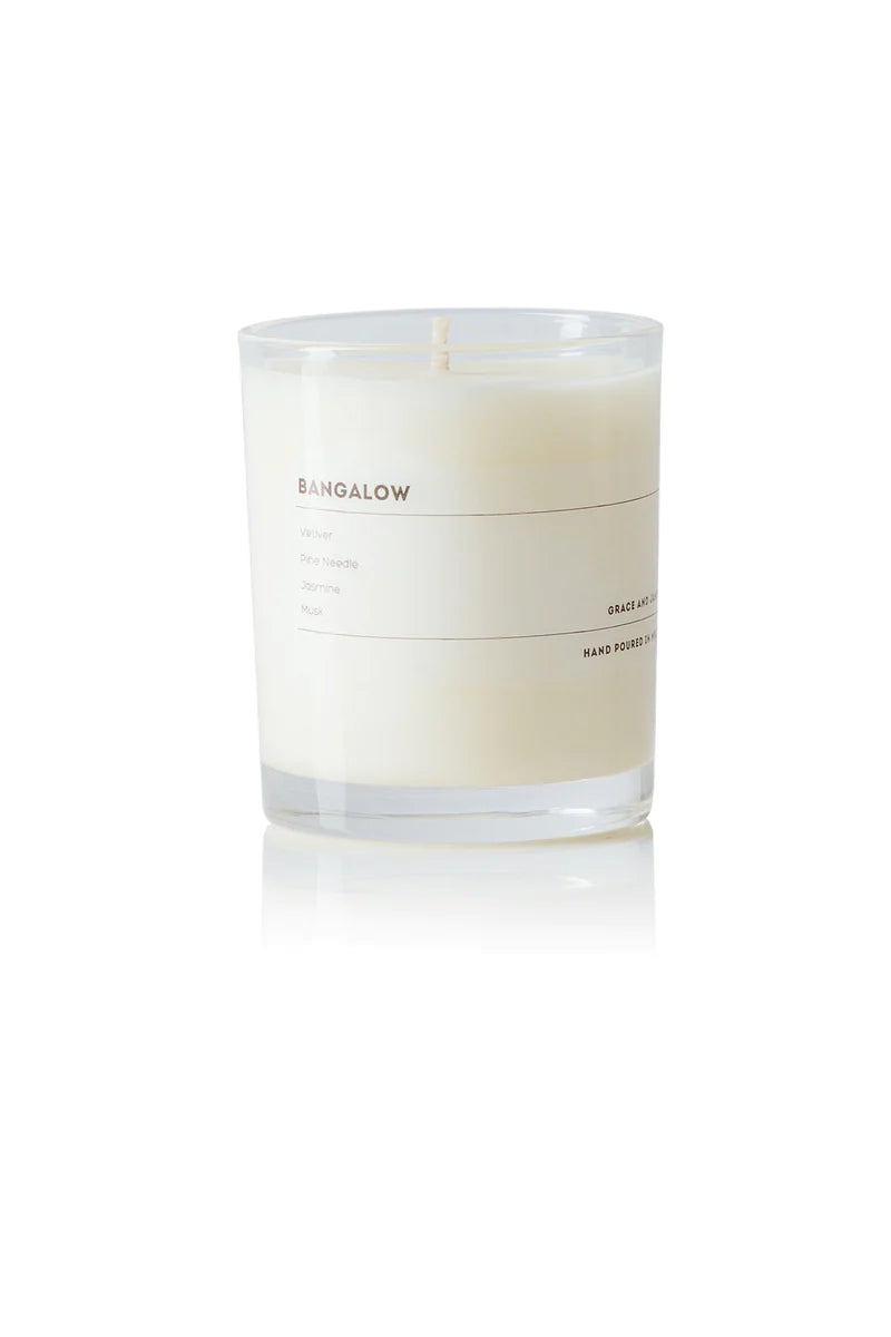 Bangalow Candle | Vetiver Pine Jasmine Musk
