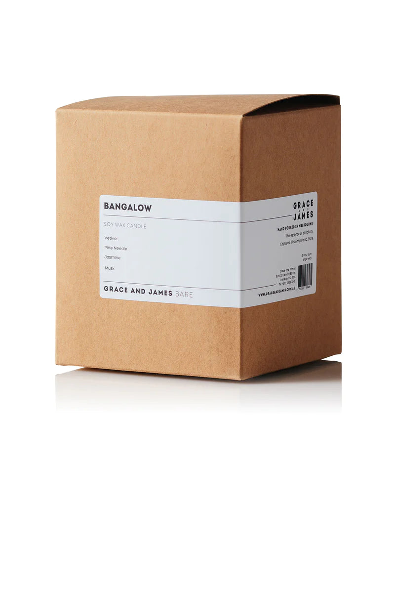 Bangalow Candle | Vetiver Pine Jasmine Musk