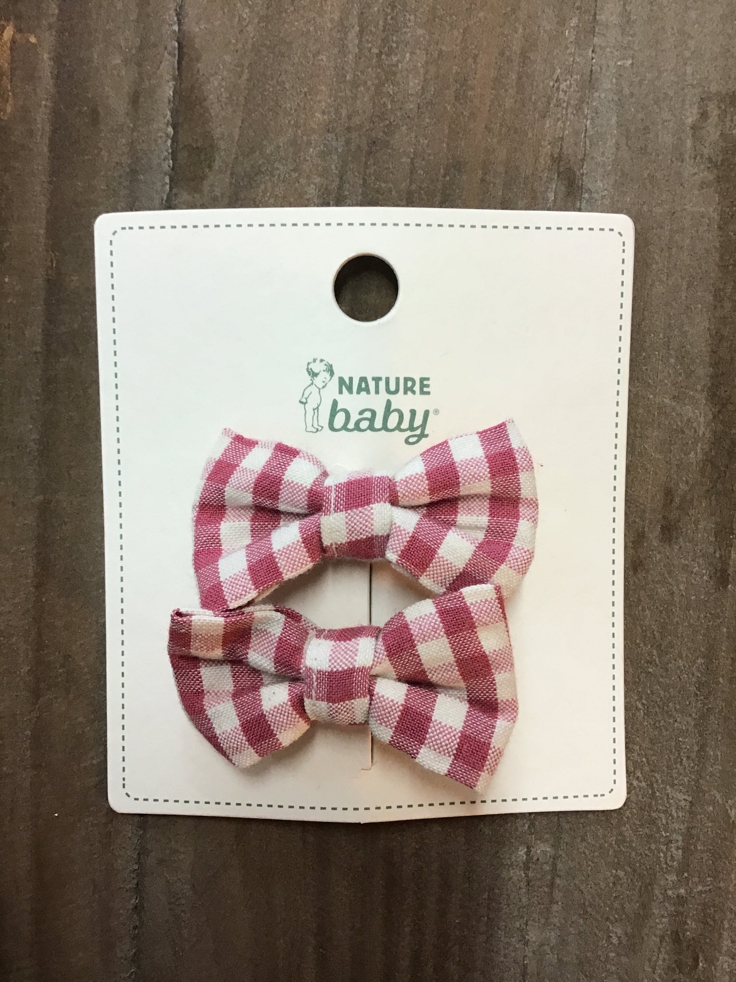 Small Bow Hair Clips / 2 Pack - Jam Check