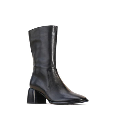 Charlene Block Heel Boot | Black