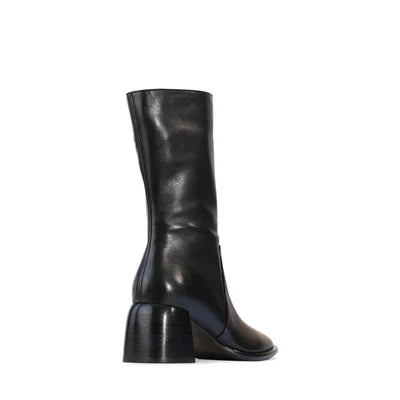 Charlene Block Heel Boot | Black