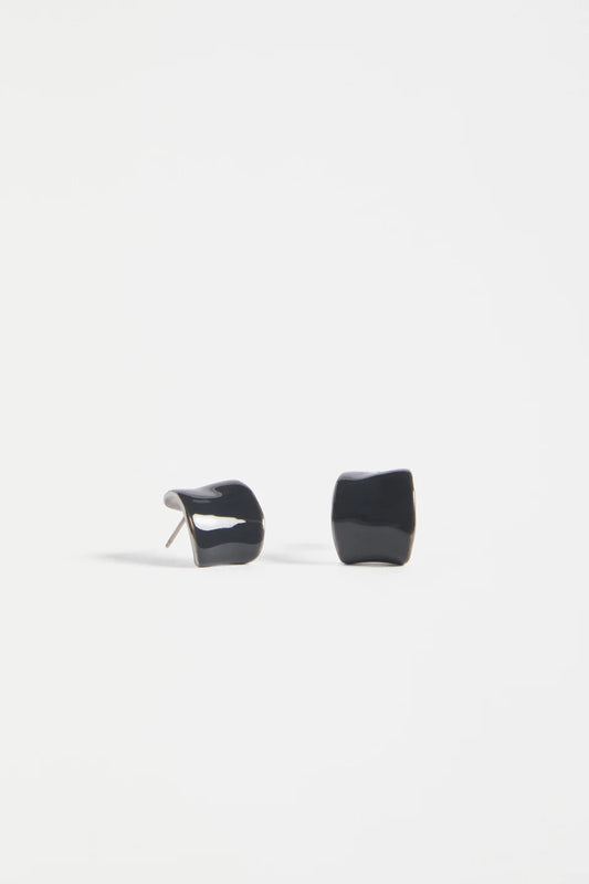 Illsta Mini Hoop Earring / Bright Navy