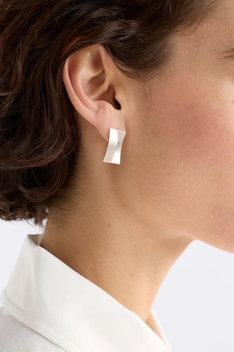 Trel Stud Earring / Silver