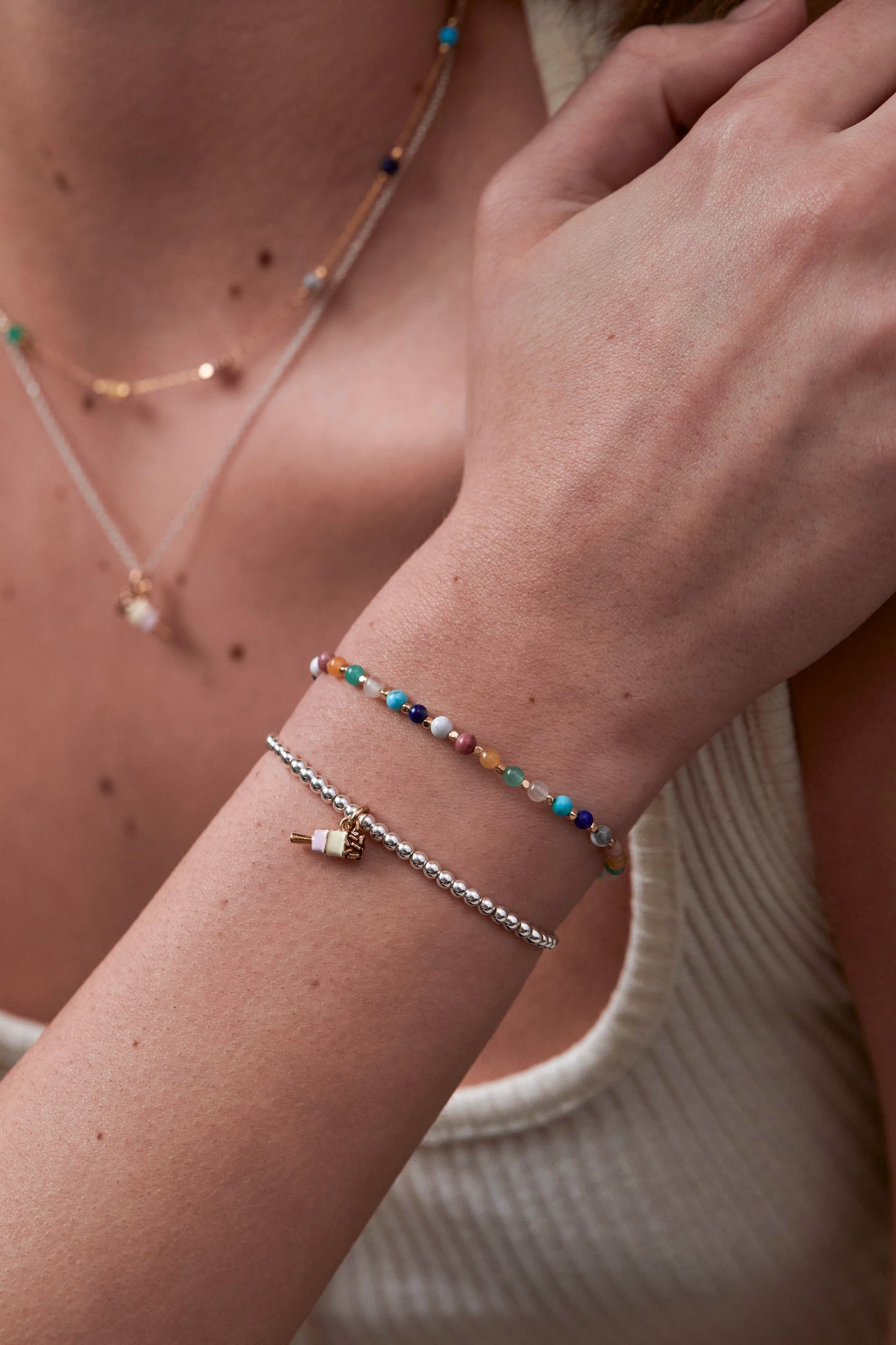 Amelia Bracelet / Wellness Mixed Gemstone