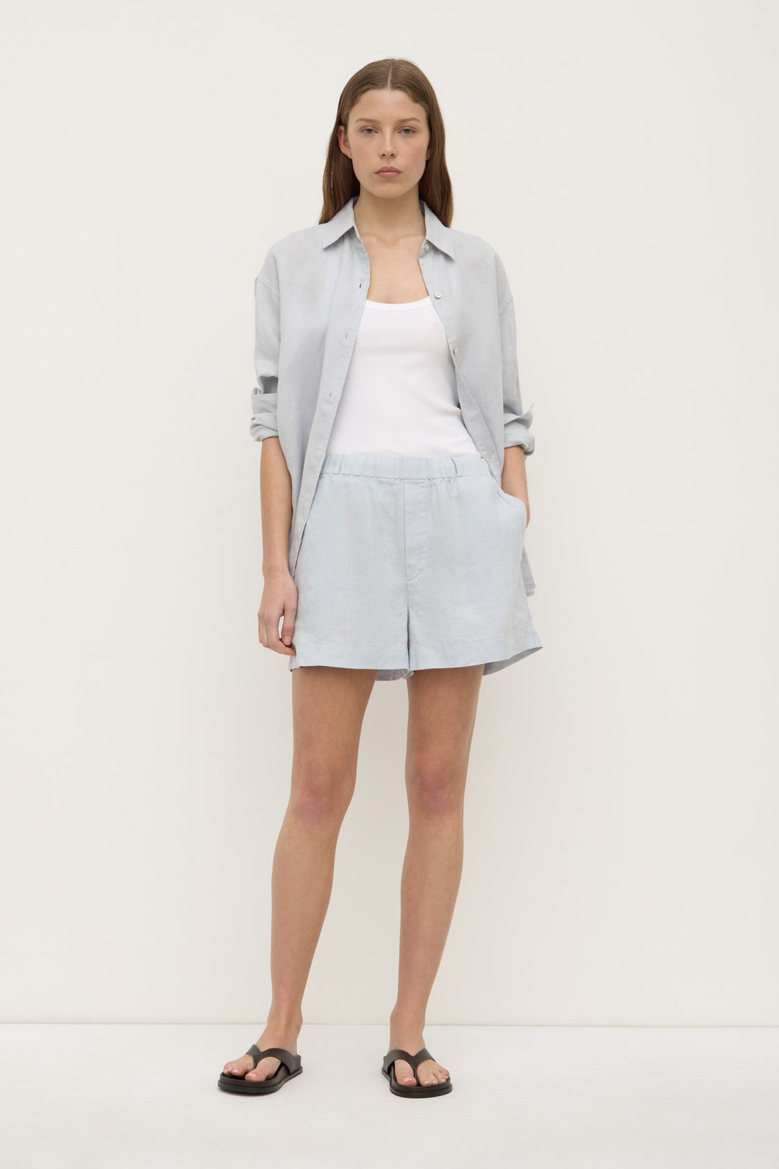 Everyday / Linen Short - Cloud