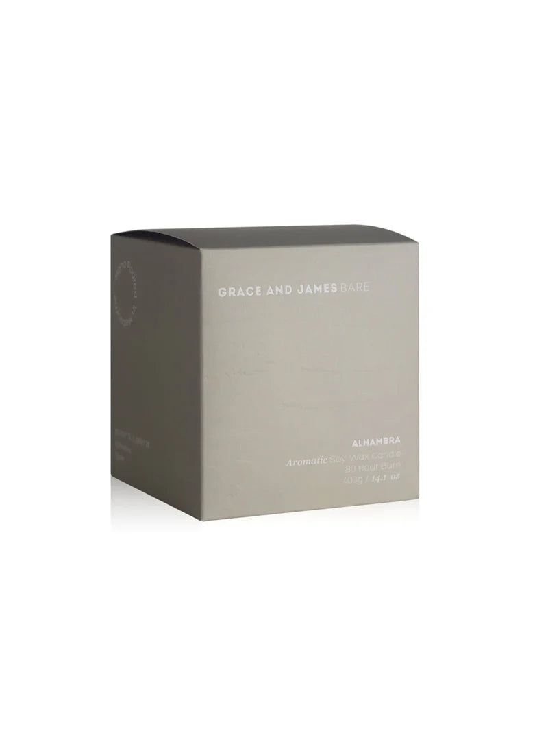 Alhambra Candle | Black Fig Guava Amber