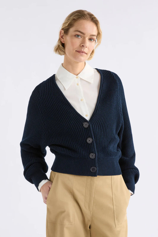 Saari Cardigan / Bright Navy