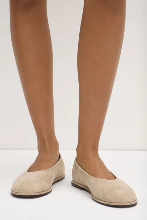 Suede Flat / Kate - Sand