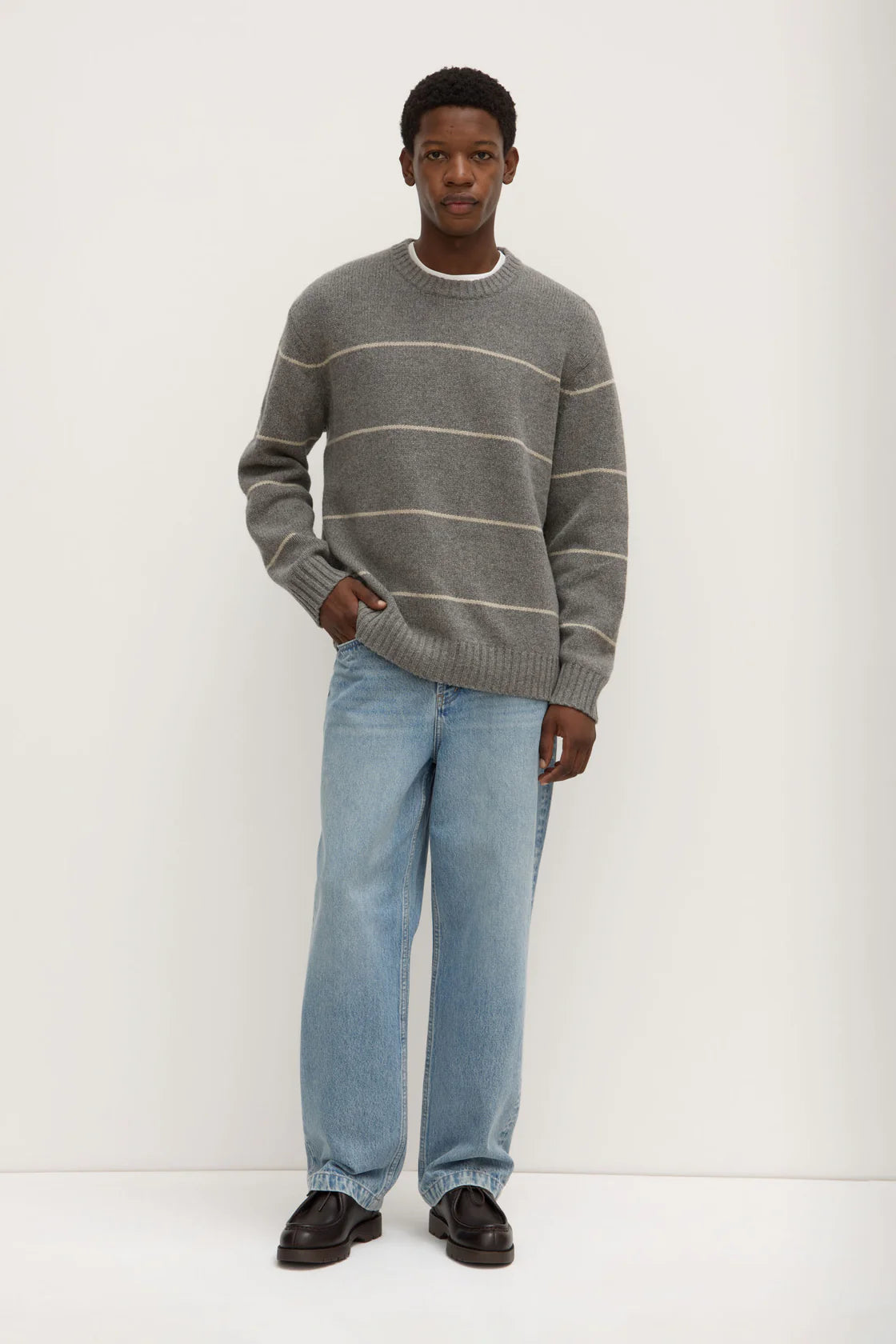Jumper / Luca Merino Stripe Knit