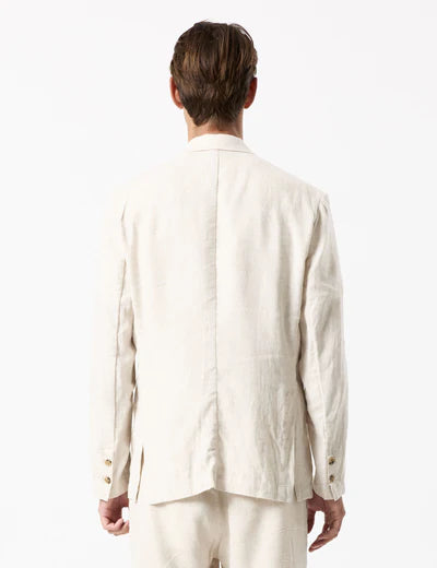Gatsby Linen Blazer | Natural