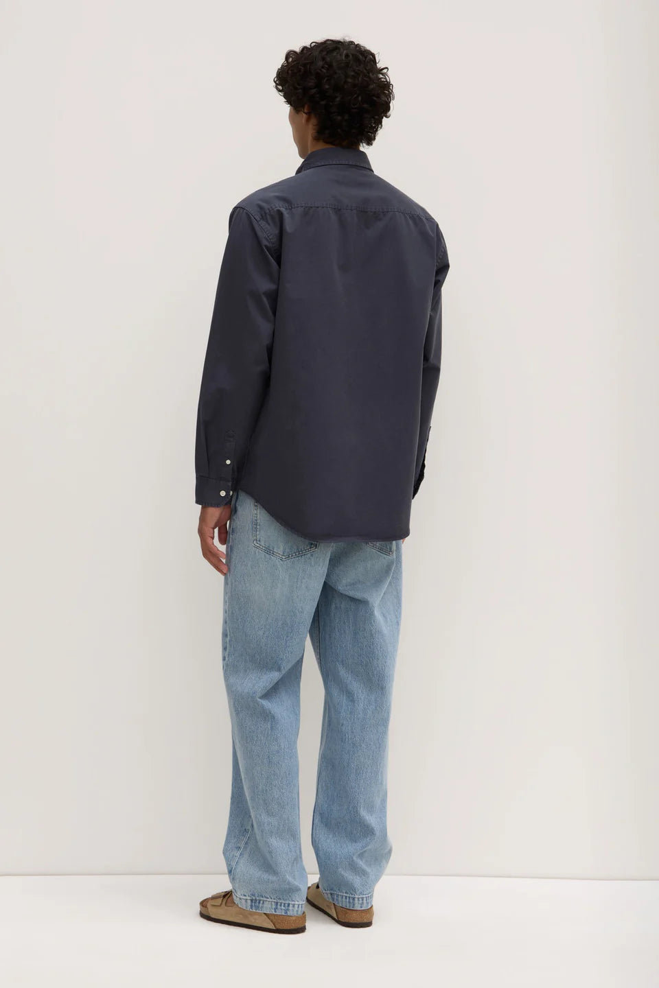Maclean Long Sleeve Shirt | True Navy