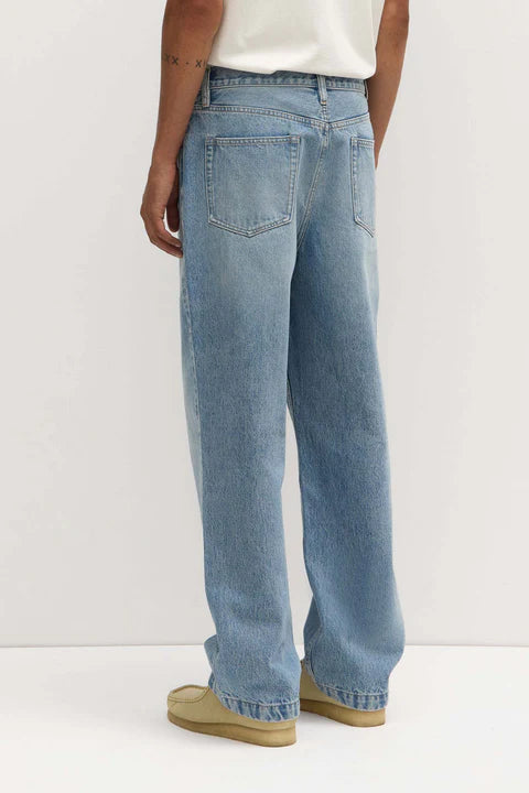 Mens Relaxed Jean | Indigo Fade