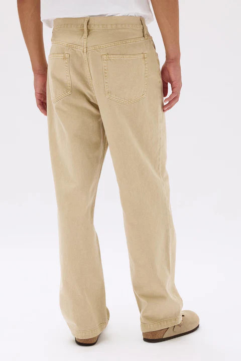 Mens Relaxed Jean | Tan