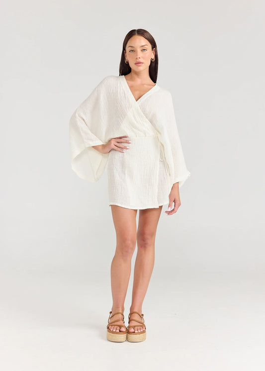 Farrah Dress / White