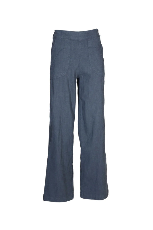 Peggy Lino Pants / Long - Navy