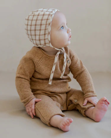 Cozy Heather Knit Jumpsuit | Golden