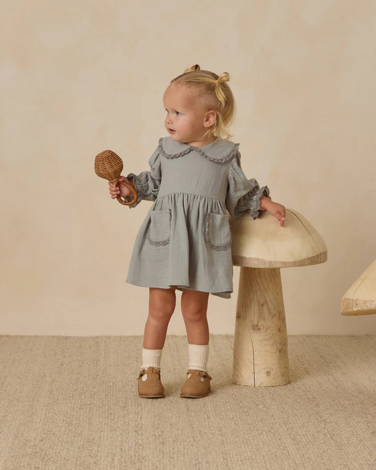 Marisol Dress / Steel Blue