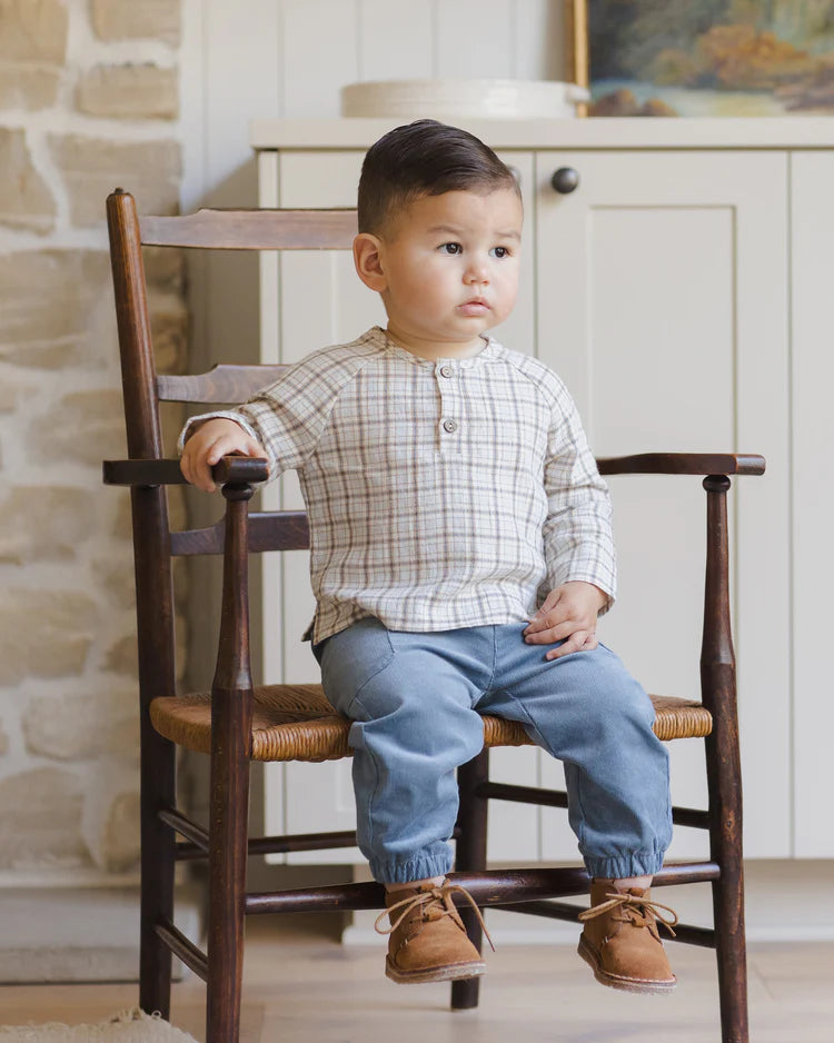 Zion Shirt / Blue Plaid