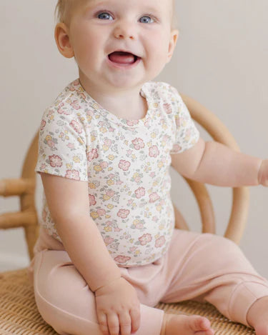 Bamboo Short Sleeve Bodysuit | Bloom