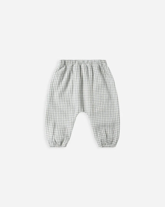 Woven Pant / Blue Gingham