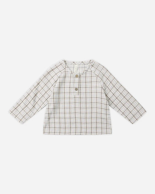 Zion Shirt / Blue Plaid