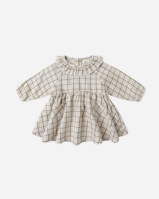 Simone Dress / Blue Plaid