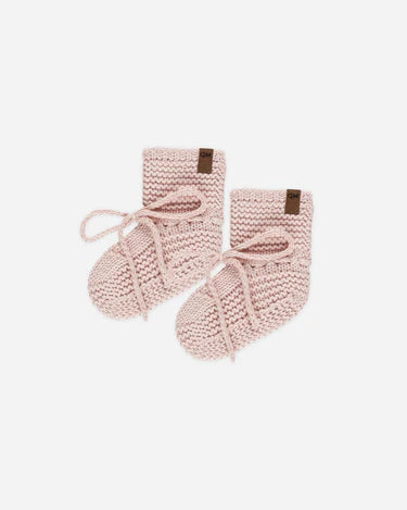 Knit Booties | Bubblegum