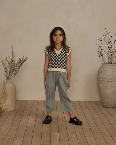 Barrel Pant | Washed Laurel