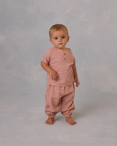 Parachute Pant | Poppy Gingham