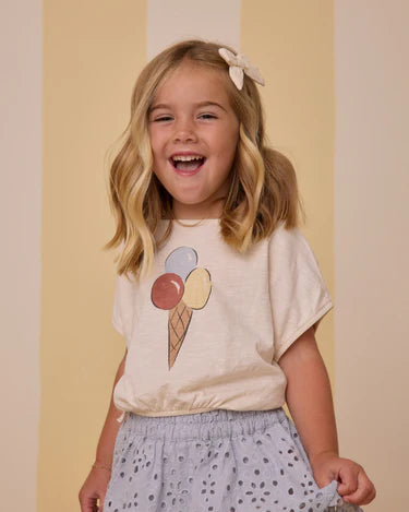 Cropped Cinched Tee | Gelato