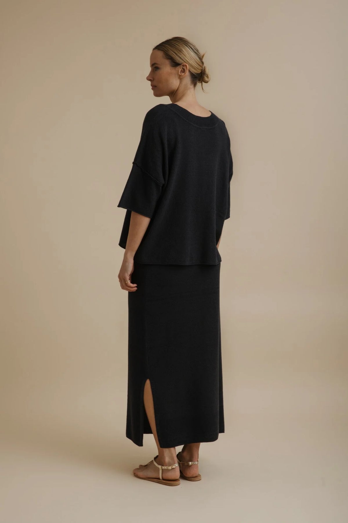 Retreat Cotton Twist Tee / Pullover - Deep Ocean