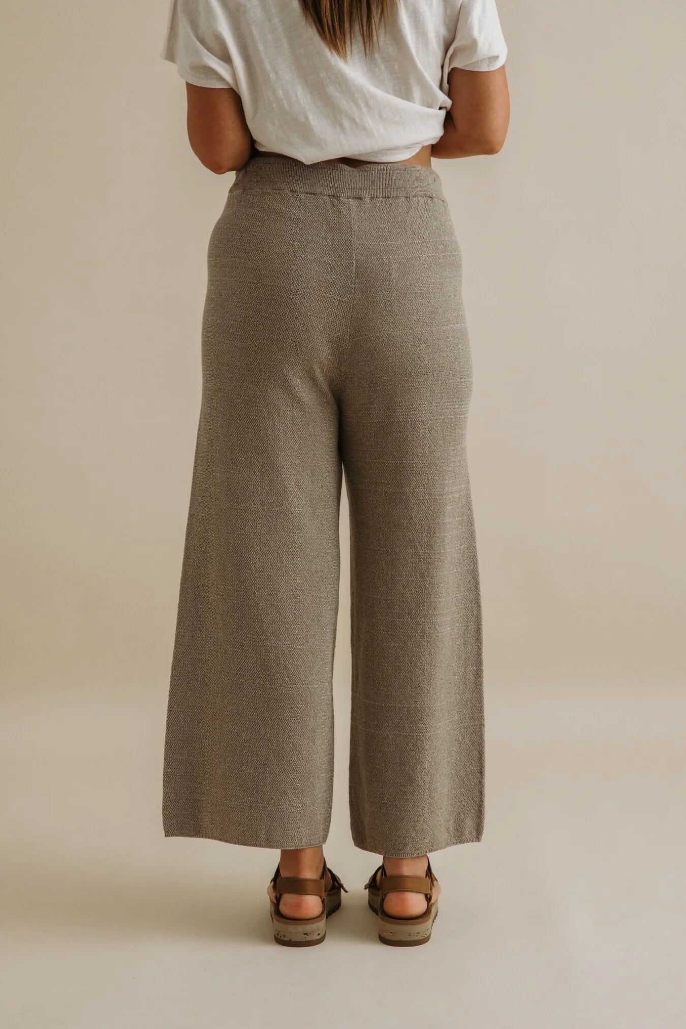 Retreat Cotton Twist / Full Length Pant - Vintage Khaki + Silver