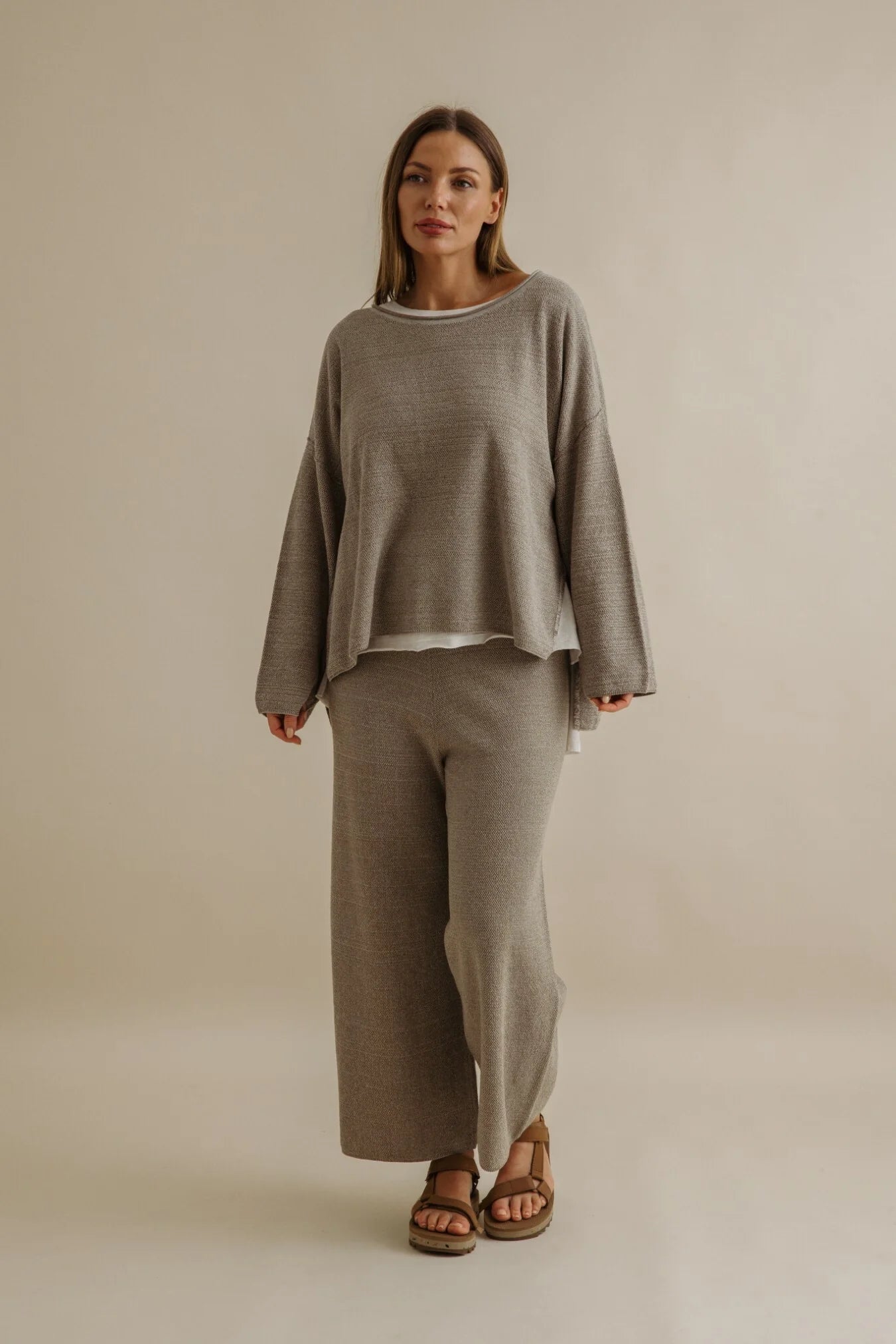 Retreat Cotton Twist / Pullover - Vintage Khaki + Silver