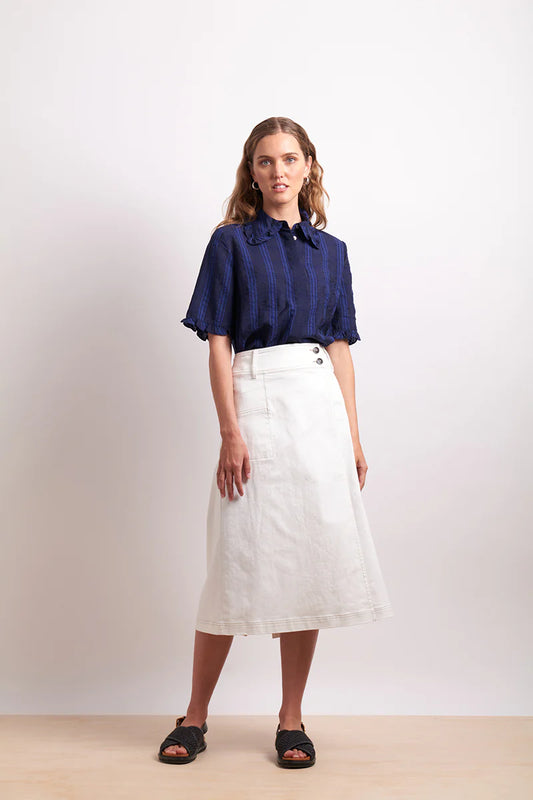 The Wrap Skirt / Ivory