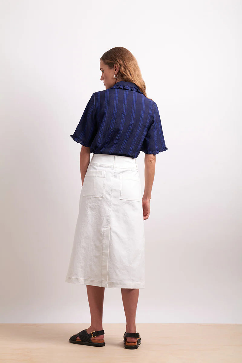 The Wrap Skirt / Ivory